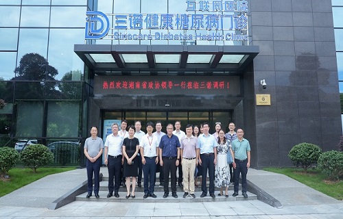 湖南省政协领导一行调研bg大游生物