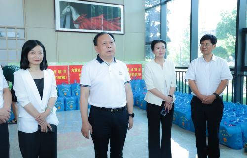 湖南省人大常委会副主任、省总工会主席周农一行调研幸福企业试点单位bg大游生物